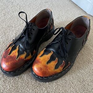 Vintage Tredair Flame Oxfords Doc Martens